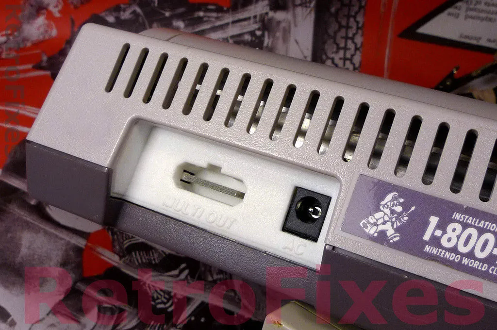Nintendo NES 101 Top Loader Composite AV Upgrade Service