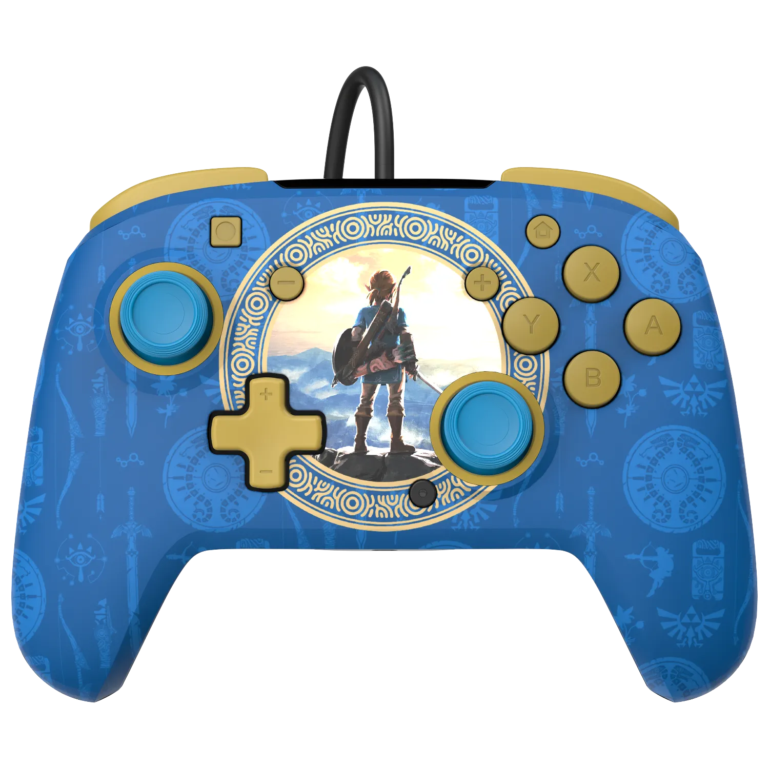 Nintendo Switch Hyrule Blue REMATCH Controller