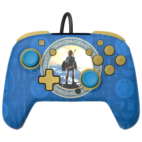 Nintendo Switch Hyrule Blue REMATCH Controller