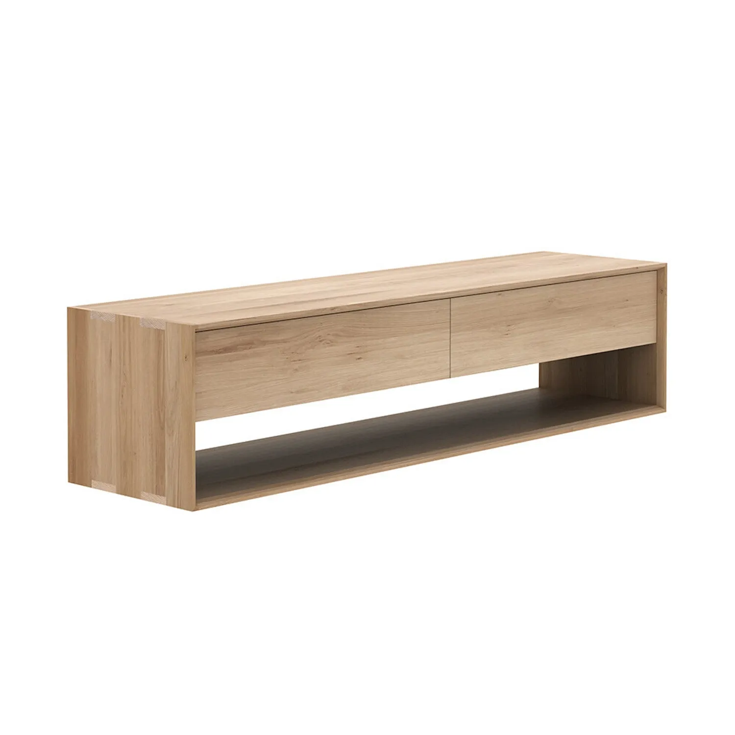 Oak Nordic TV Cupboard