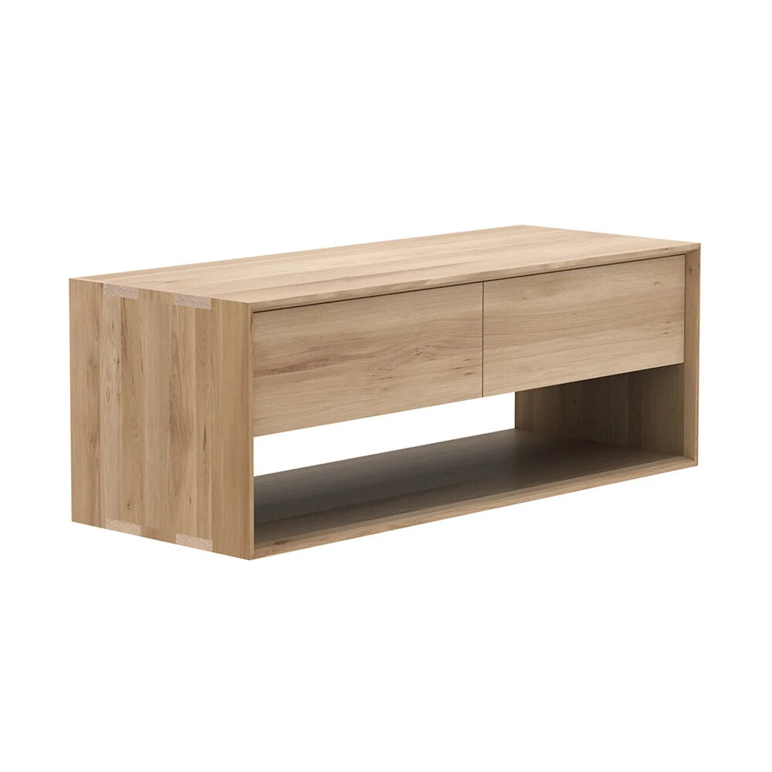 Oak Nordic TV Cupboard