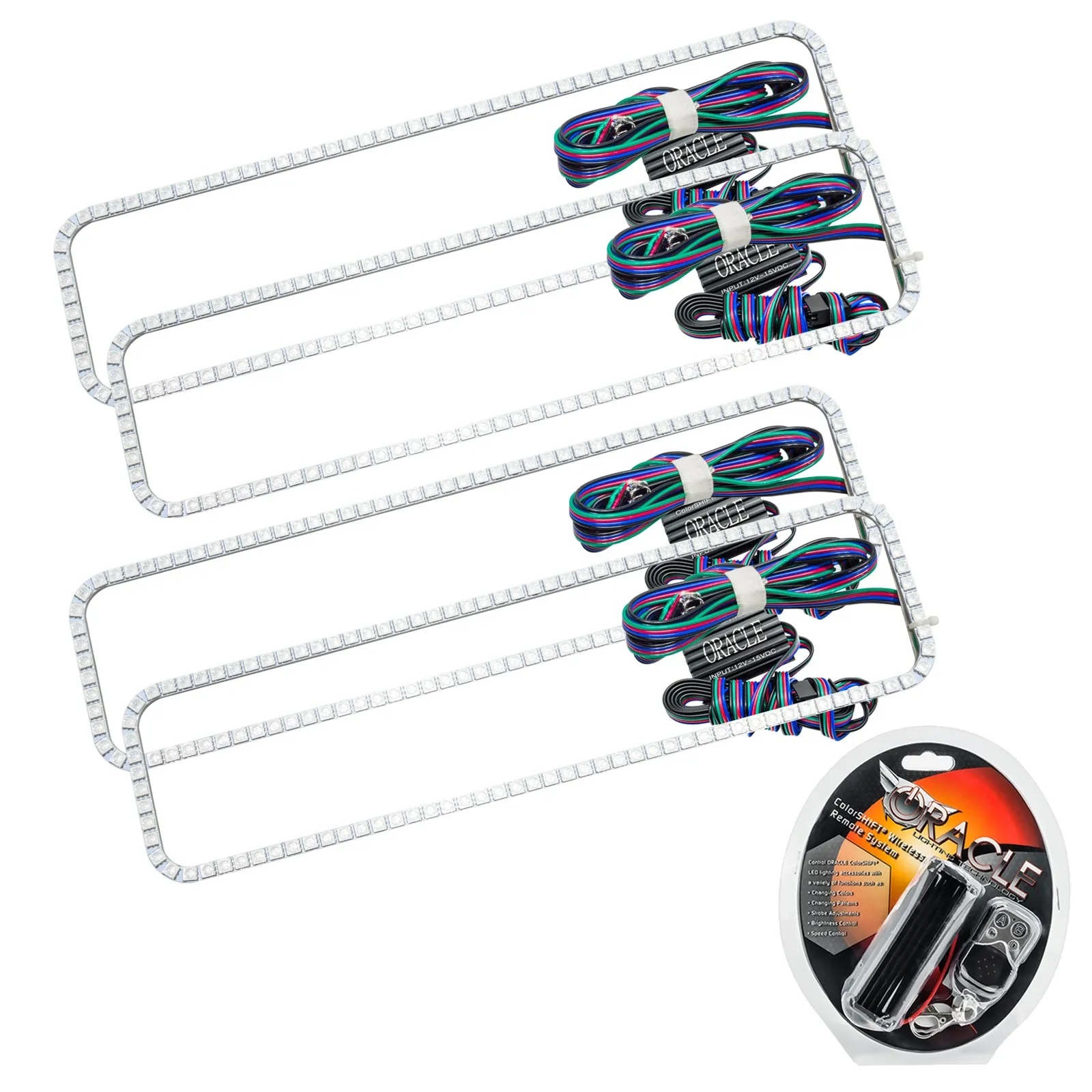ORACLE Lighting 1992-1999 GMC Yukon LED Dual Headlight Halo Kit