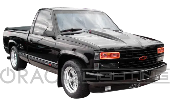 ORACLE Lighting 1992-1999 GMC Yukon LED Headlight Halo Kit