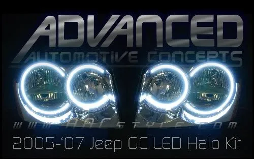 ORACLE Lighting 2005-2010 Jeep Grand Cherokee LED Headlight Halo Kit