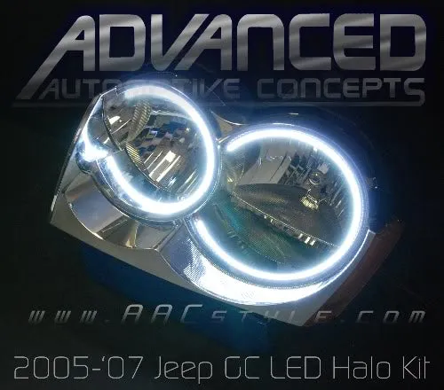 ORACLE Lighting 2005-2010 Jeep Grand Cherokee LED Headlight Halo Kit