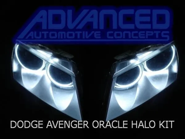 ORACLE Lighting 2008-2014 Dodge Avenger LED Headlight Halo Kit