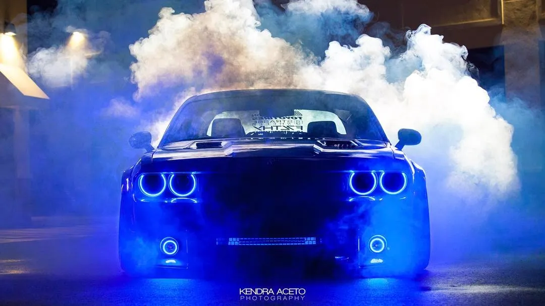 ORACLE Lighting 2008-2014 Dodge Challenger LED Fog Light Halo Kit - Standard Mount