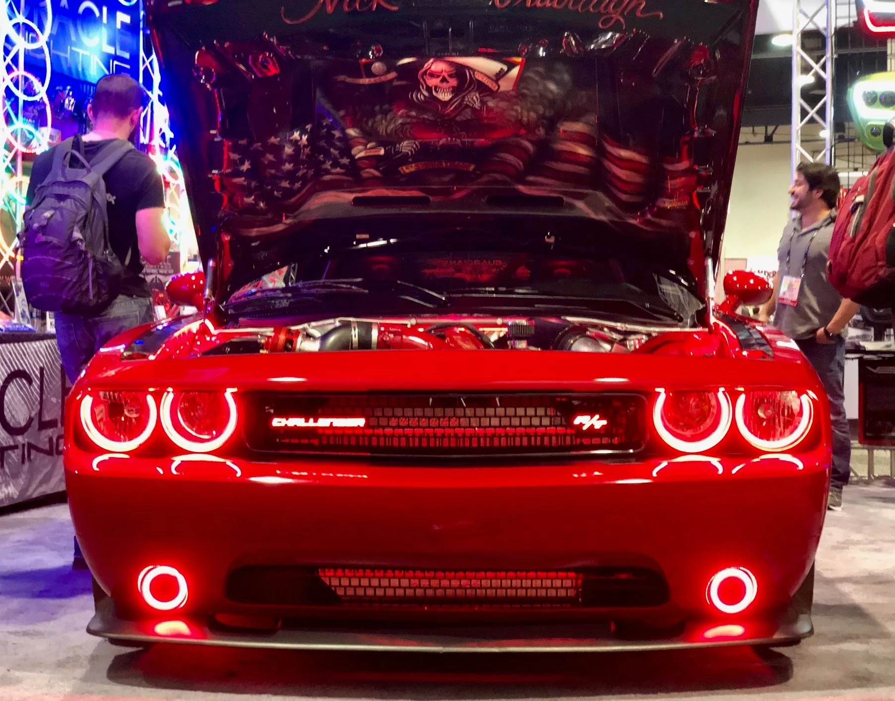 ORACLE Lighting 2008-2014 Dodge Challenger LED Fog Light Halo Kit - Standard Mount