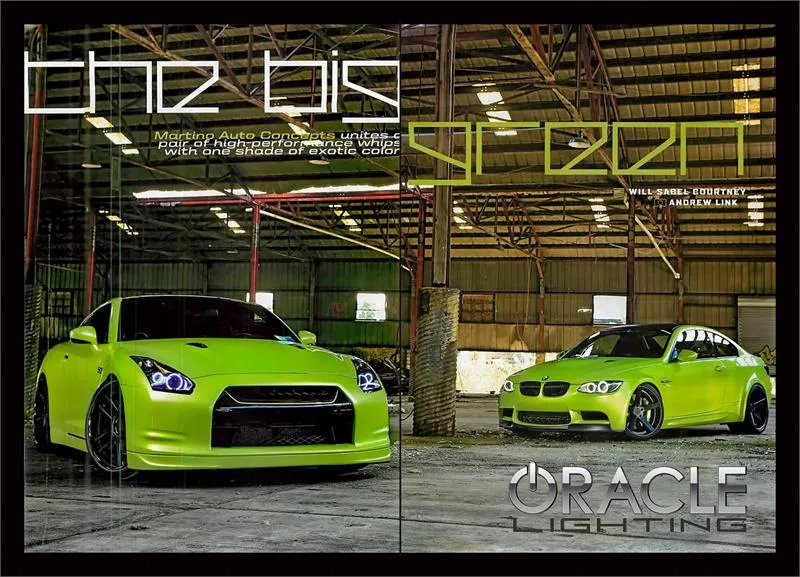 ORACLE Lighting 2009-2013 Nissan GTR LED Headlight Halo Kit
