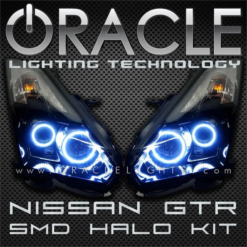 ORACLE Lighting 2009-2013 Nissan GTR LED Headlight Halo Kit