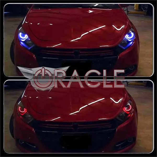 ORACLE Lighting 2013-2016 Dodge Dart Headlight LED Project Halo Kit