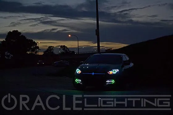 ORACLE Lighting 2013-2016 Dodge Dart Headlight LED Project Halo Kit