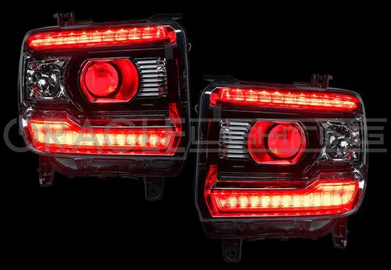 ORACLE Lighting 2014-2015 GMC Sierra ColorSHIFT Headlight DRL Upgrade Kit
