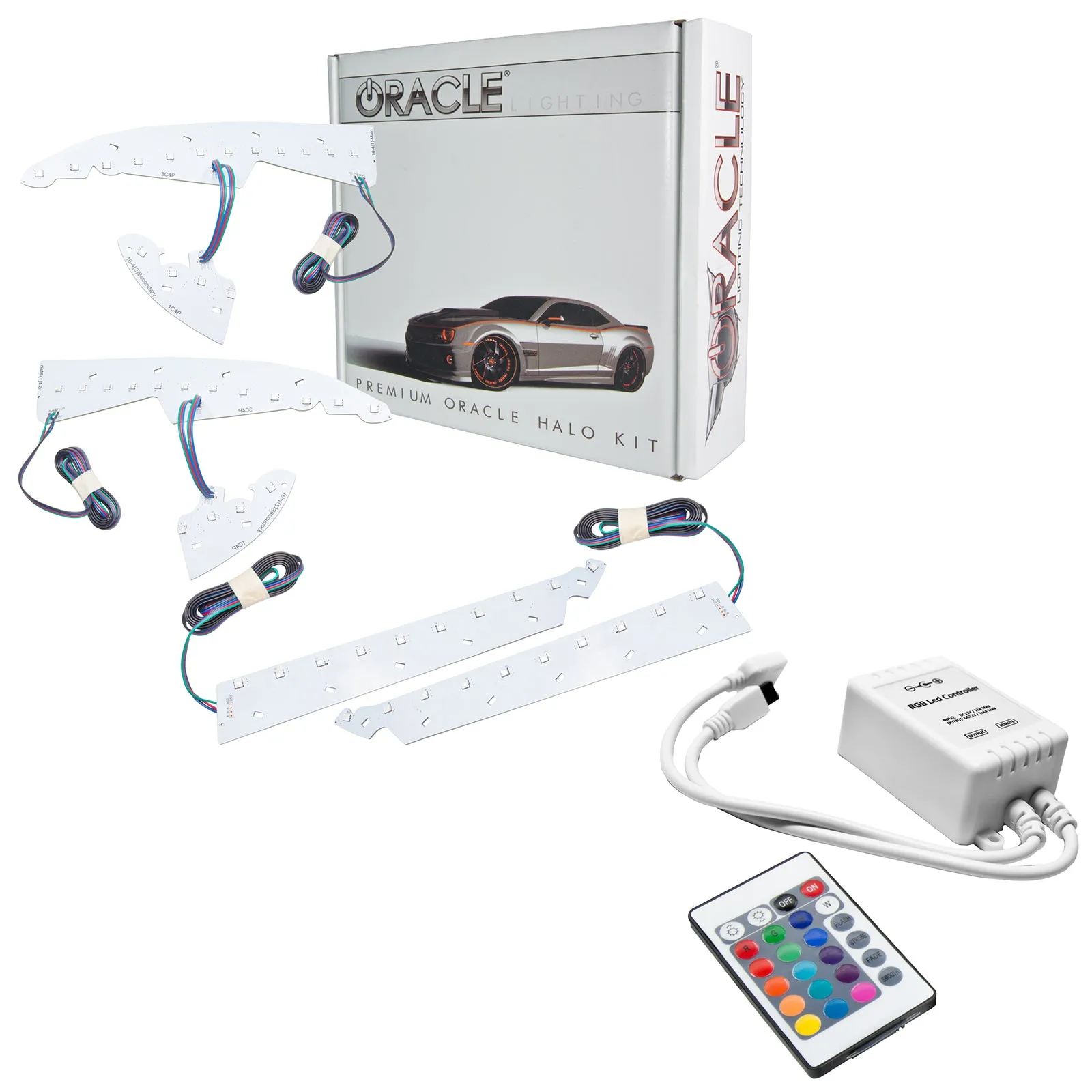 ORACLE Lighting 2014-2015 GMC Sierra ColorSHIFT Headlight DRL Upgrade Kit