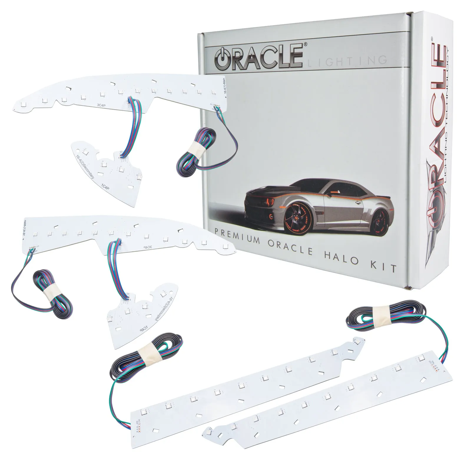 ORACLE Lighting 2014-2015 GMC Sierra ColorSHIFT Headlight DRL Upgrade Kit