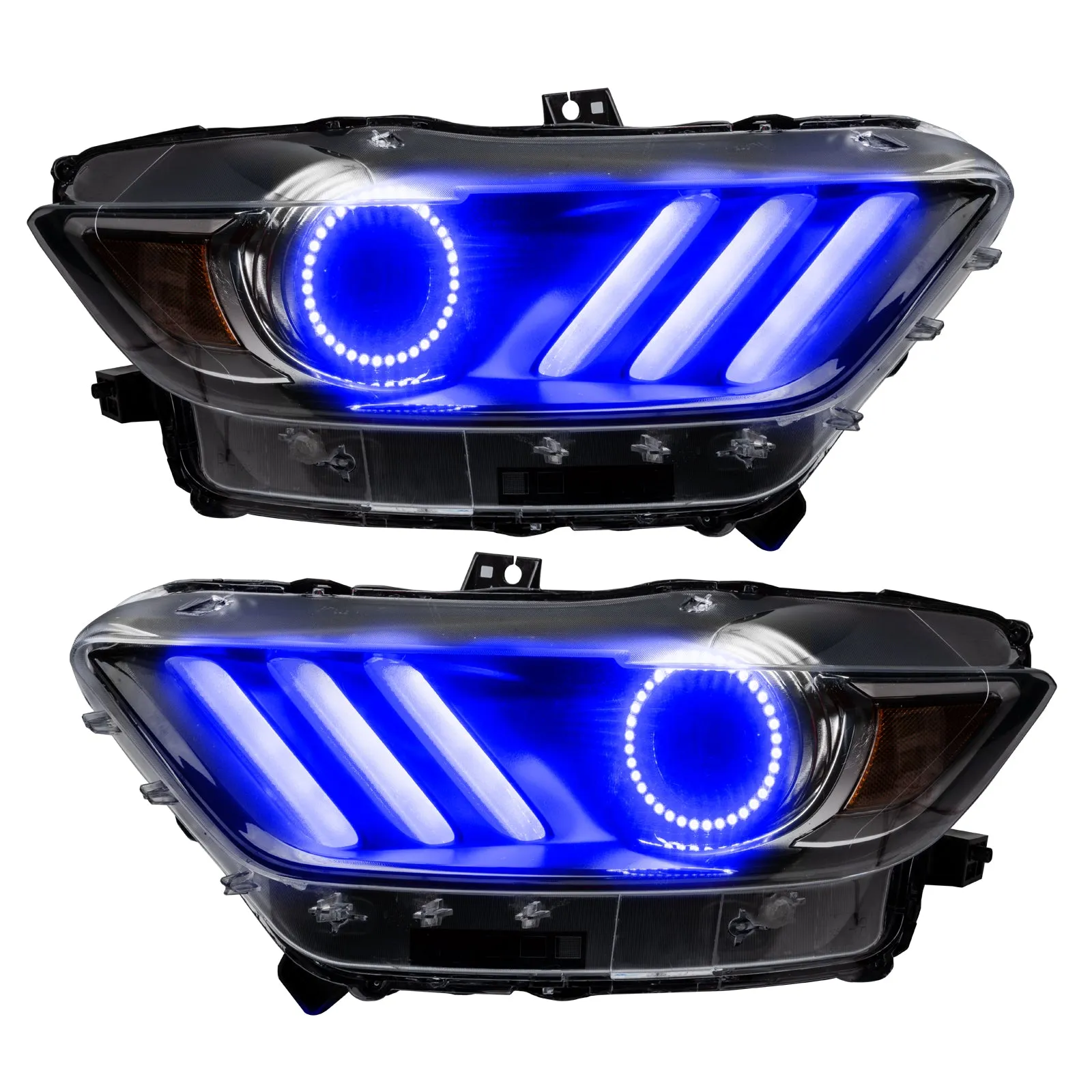 ORACLE Lighting 2015-2017 Ford Mustang V6/GT/Shelby ColorSHIFT DRL Upgrade w/Halo Kit