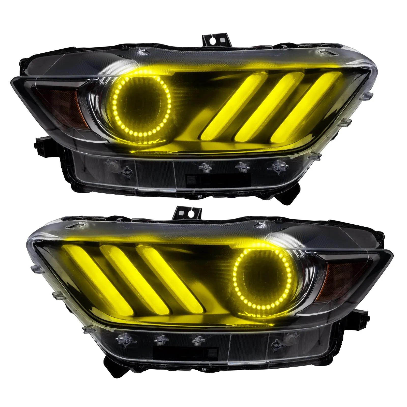 ORACLE Lighting 2015-2017 Ford Mustang V6/GT/Shelby ColorSHIFT DRL Upgrade w/Halo Kit