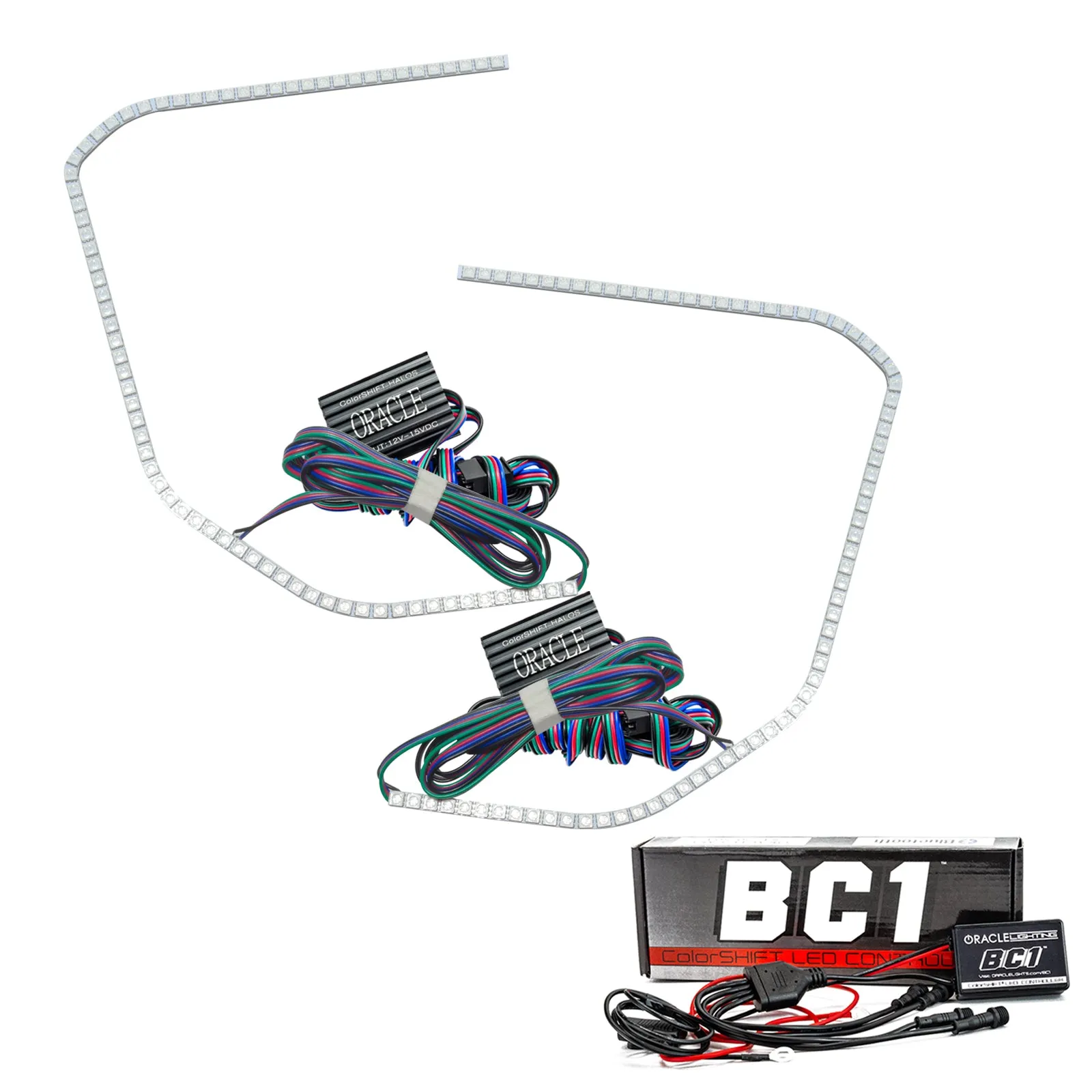 ORACLE Lighting 2015-2020 GMC Yukon LED ColorSHIFT Headlight Halo Kit