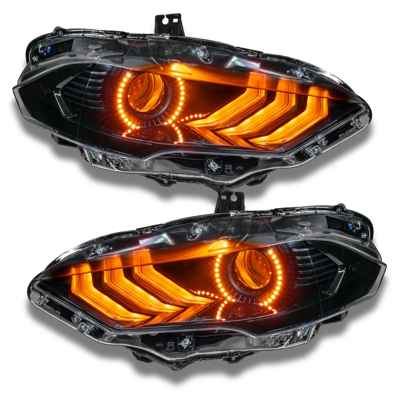 ORACLE Lighting 2018-2022 Ford Mustang ColorSHIFT DRL Upgrade w/Halo Kit