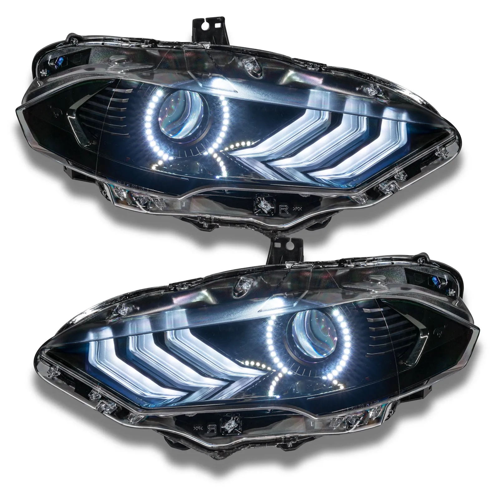 ORACLE Lighting 2018-2022 Ford Mustang ColorSHIFT DRL Upgrade w/Halo Kit