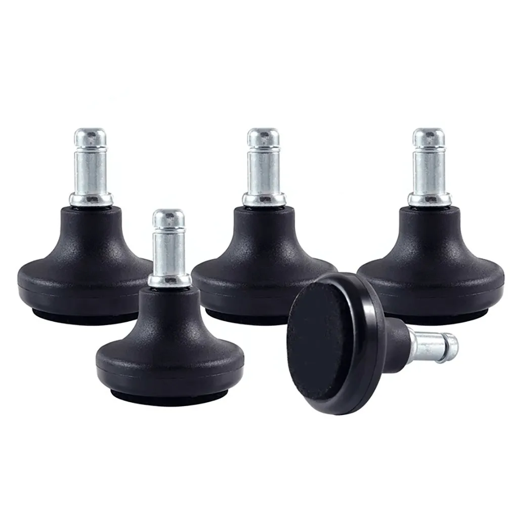 Padded Fixed Casters Replacement Kit (Set of 5)