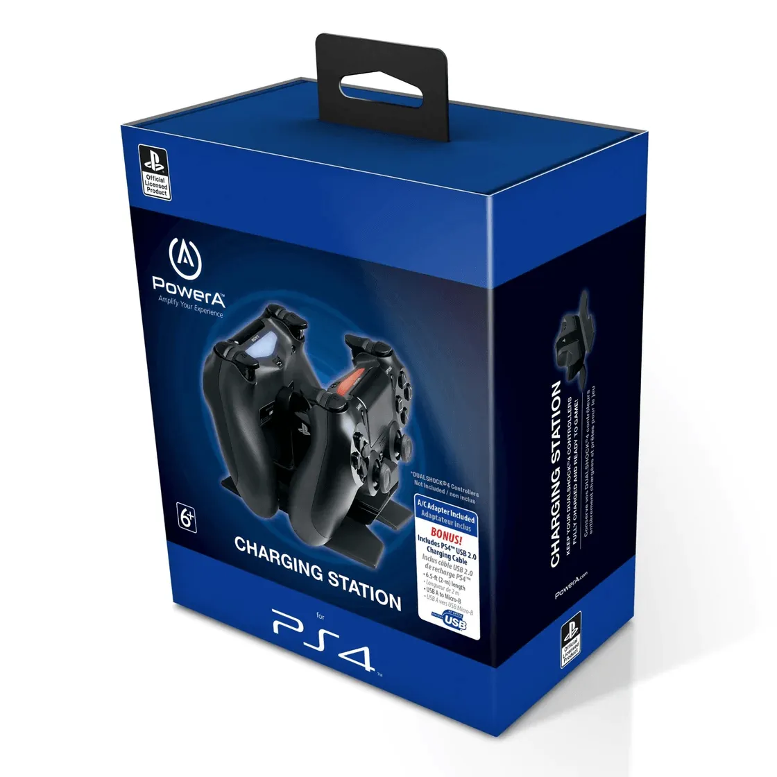 PowerA DualShock Charging Station for PlayStation 4 Black