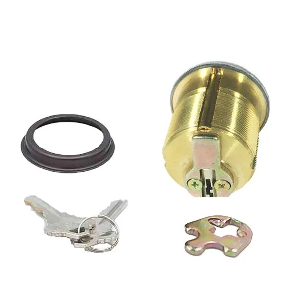 Premium Mortise Cylinder - 1-1/2" - 10B - Oil Rubbed Bronze / Black  - (SC1 / KW1)