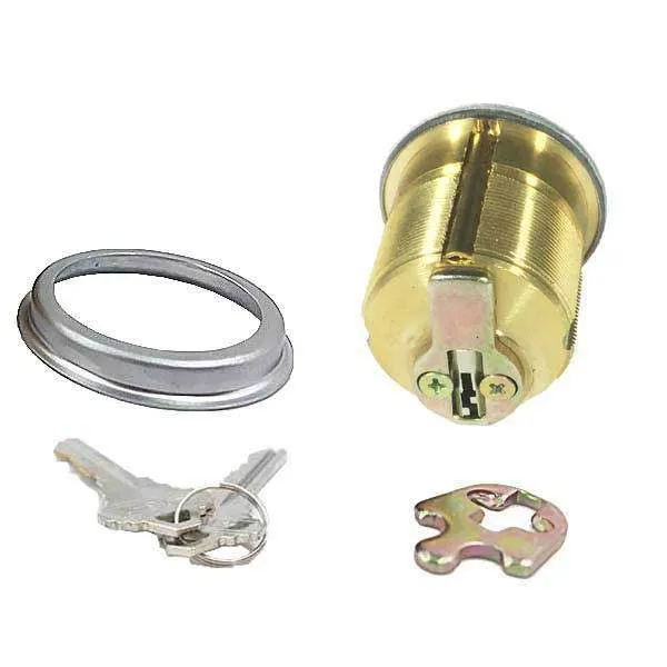 Premium Mortise Cylinder - 1-1/8" - 26D - Satin Chrome - (SC1 / KW1)