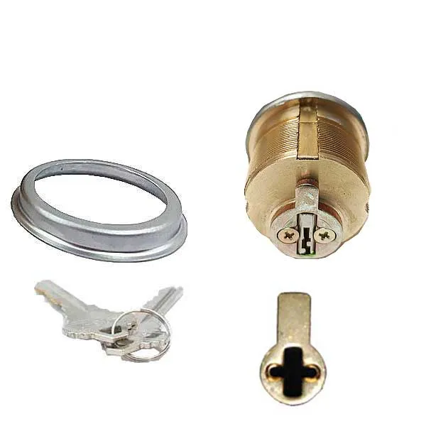 Premium Mortise Cylinder - 1" - 26D - Satin Chrome - (SC1 / KW1)