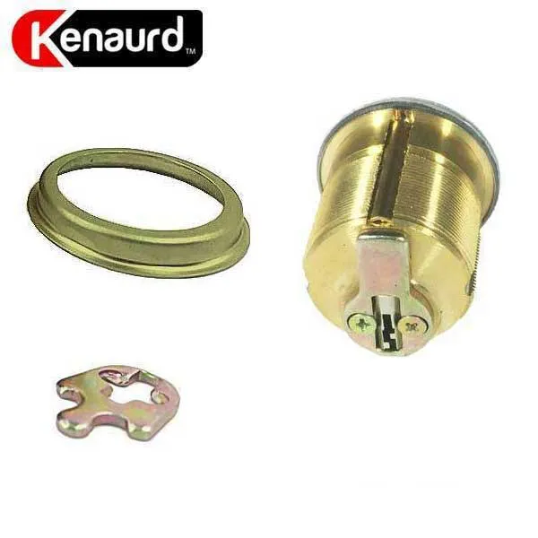 Premium Thumb Turn Mortise Cylinder – 1-1/2″ – US3 – Polished Brass