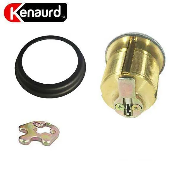 Premium Thumb-Turn Mortise Cylinder – 1-1/8″ – 10B - Oil Rubbed Bronze / Black