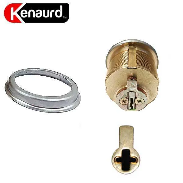 Premium Thumb Turn Mortise Cylinder - 1" - 26D - Satin Chrome