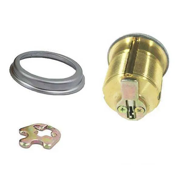 Premium Thumb-Turn Mortise Cylinder - 2" - 26D - Satin Chrome