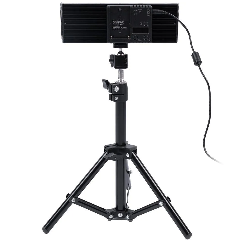 Pro LED Lighting 'Skype' Video Conferencing Desk Kit with Carry Bag- Single Pack (DEMO STOCK)