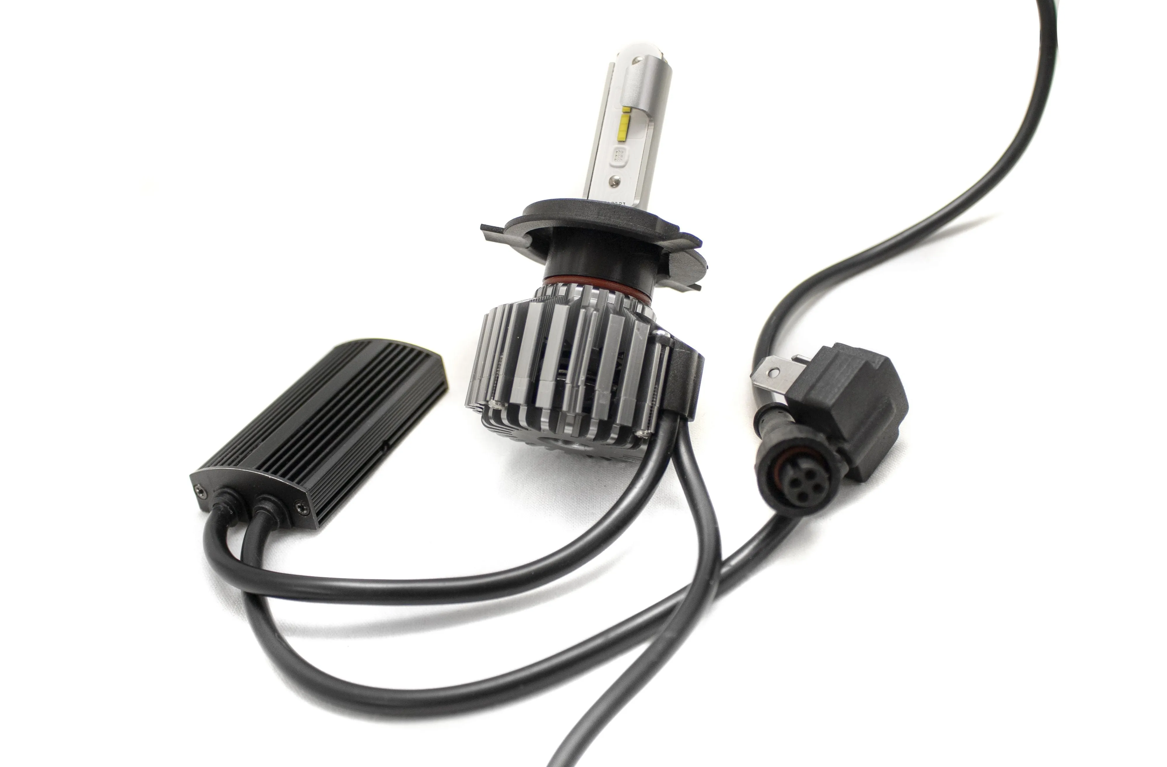 Race Sport RS Headlight Conversion Kits [H9 Demon Eye LED Series] Dual Function Kit w/ Driving & Accent Functions