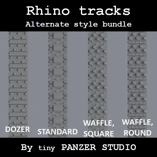 Rhino replacement tracks