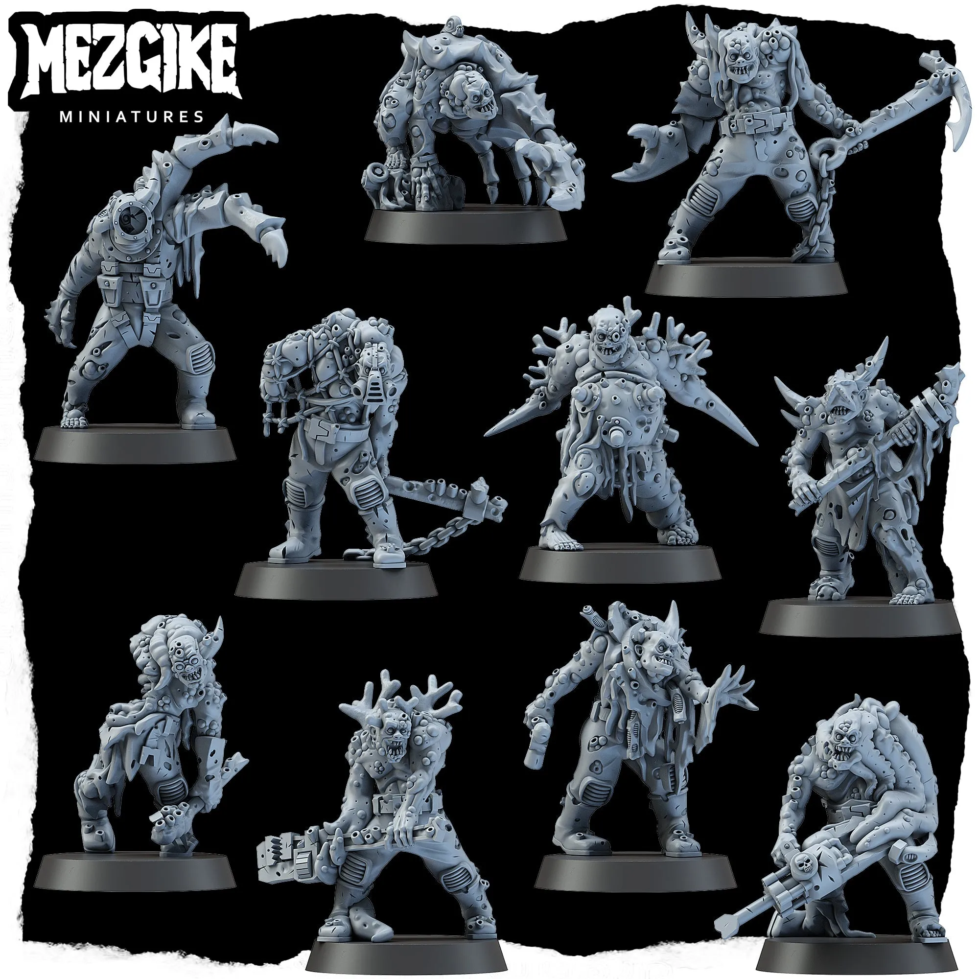Rigwalkers, horde A (10 physical miniatures)