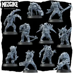 Rigwalkers, horde A (10 physical miniatures)