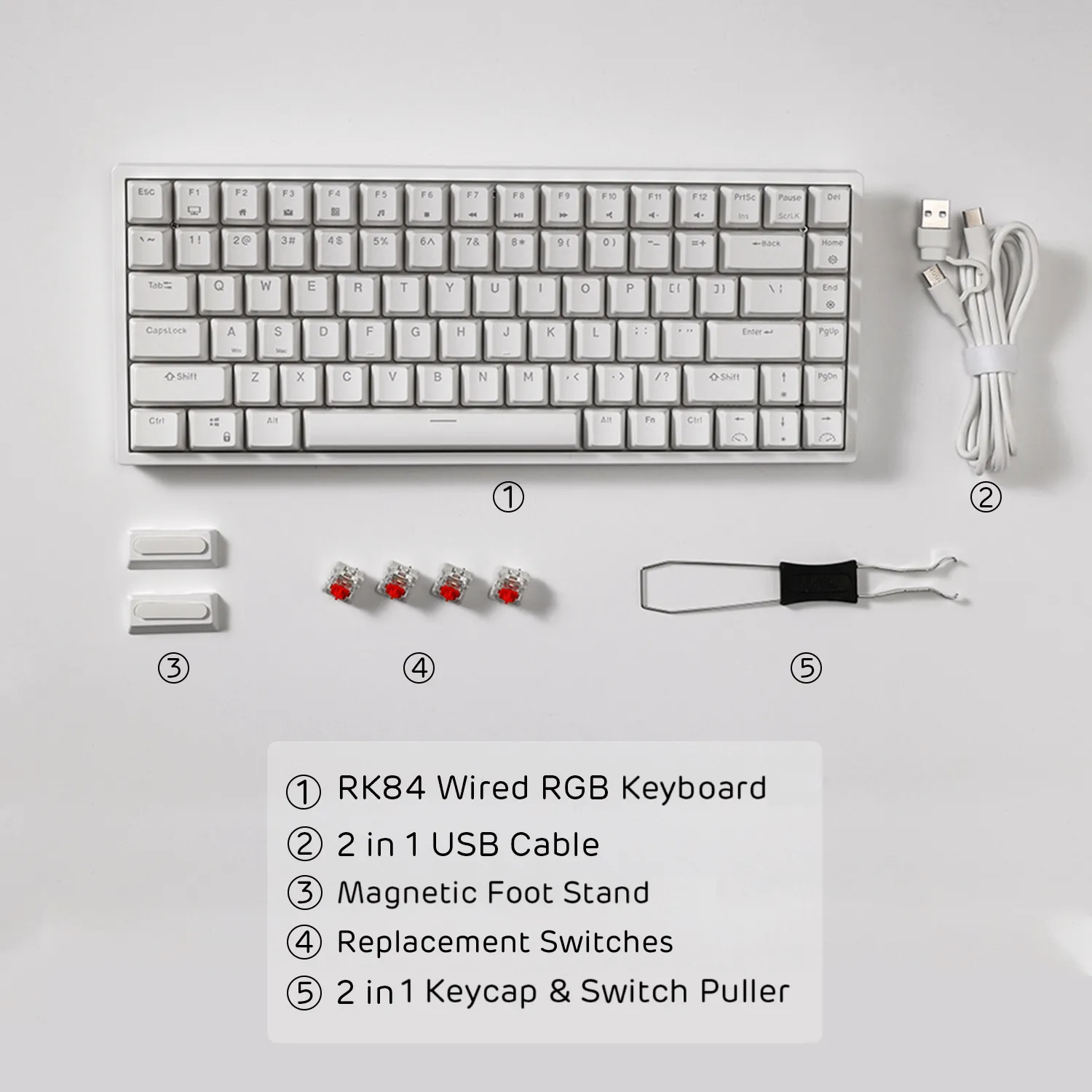 RK84 75% Wired Mechanical Keyboard