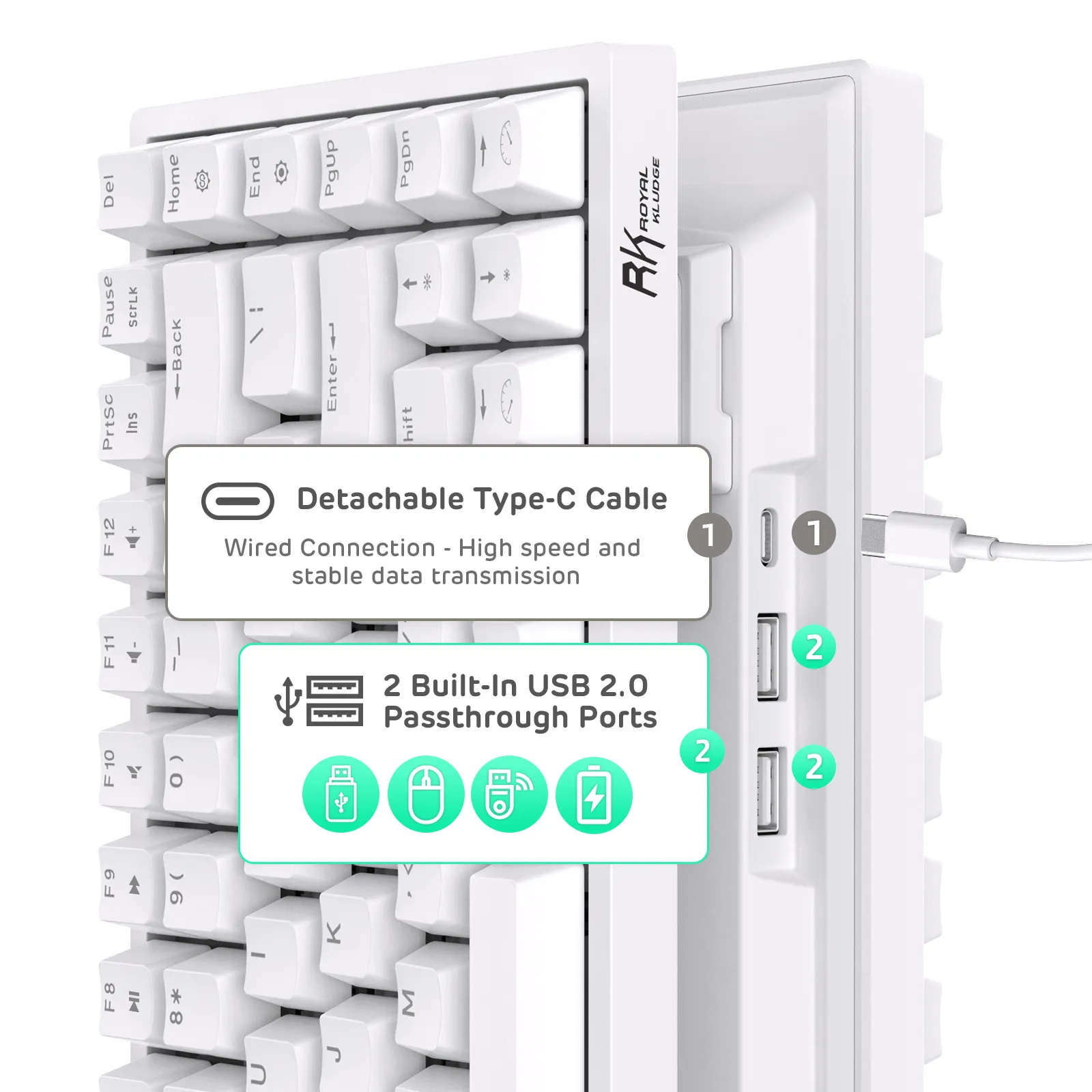 RK84 75% Wired Mechanical Keyboard