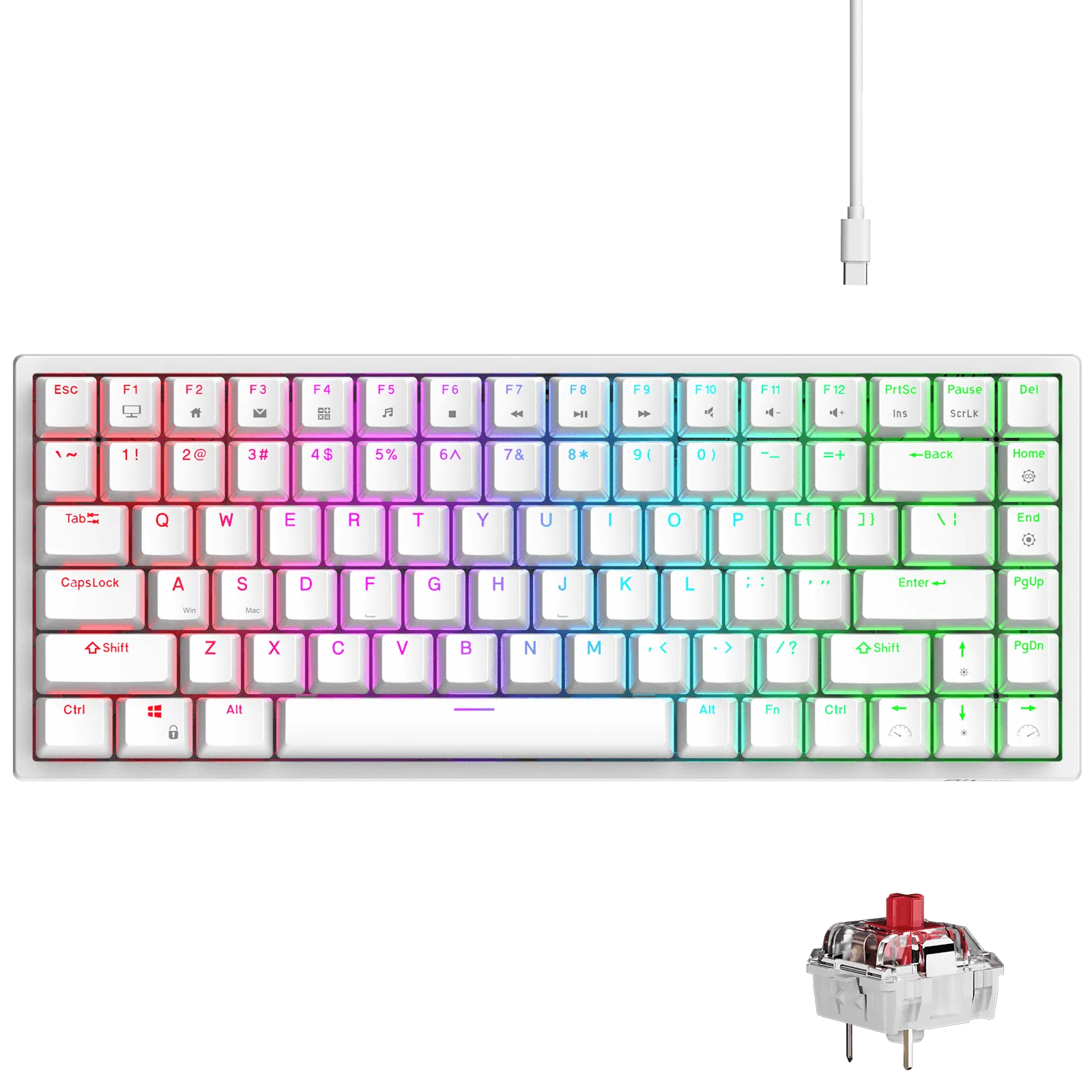 RK84 75% Wired Mechanical Keyboard
