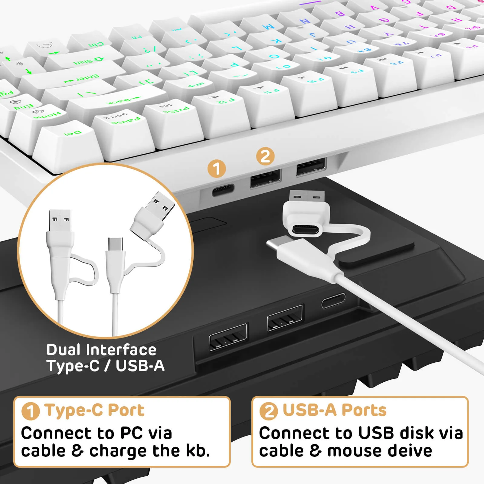 RK84 75% Wired Mechanical Keyboard