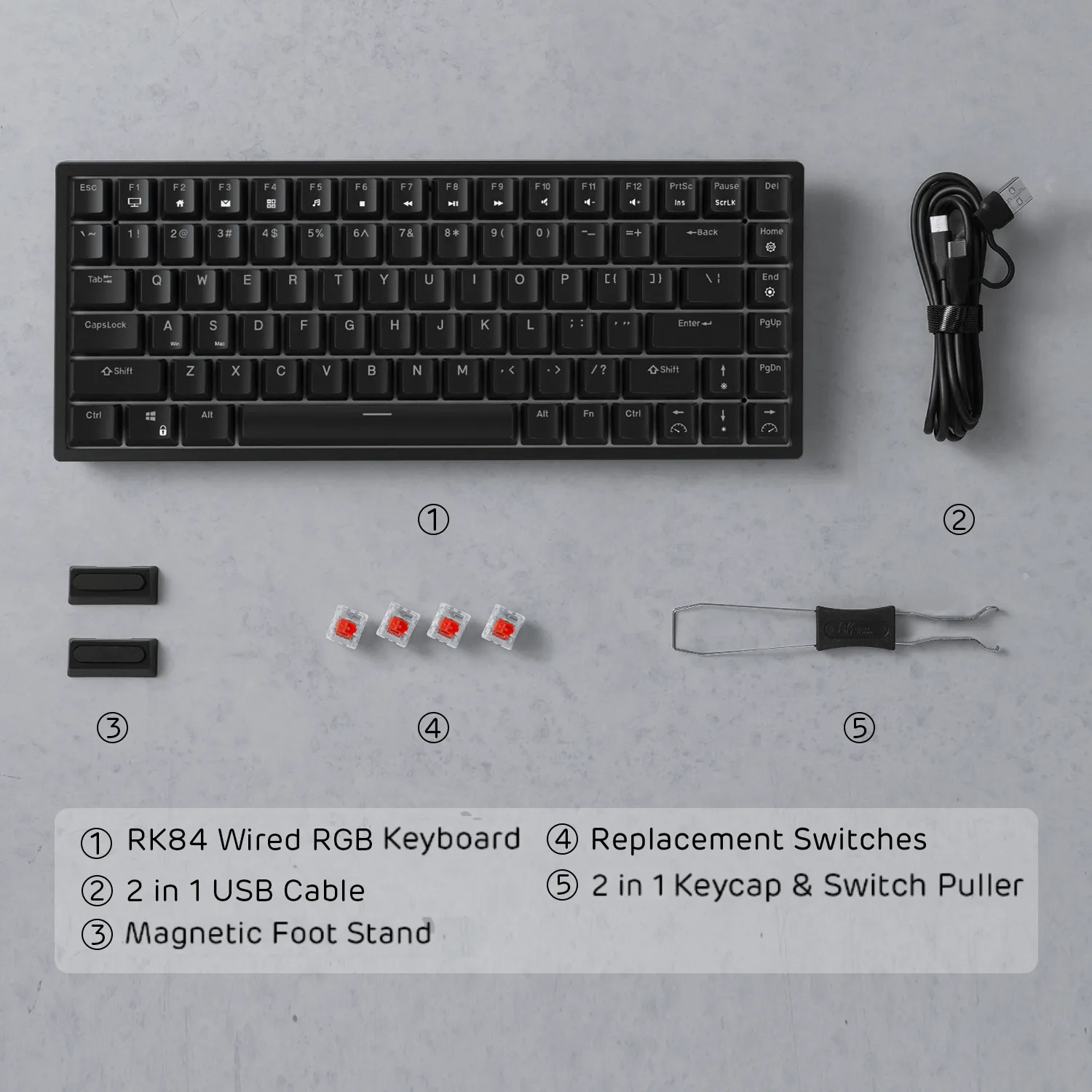 RK84 75% Wired Mechanical Keyboard