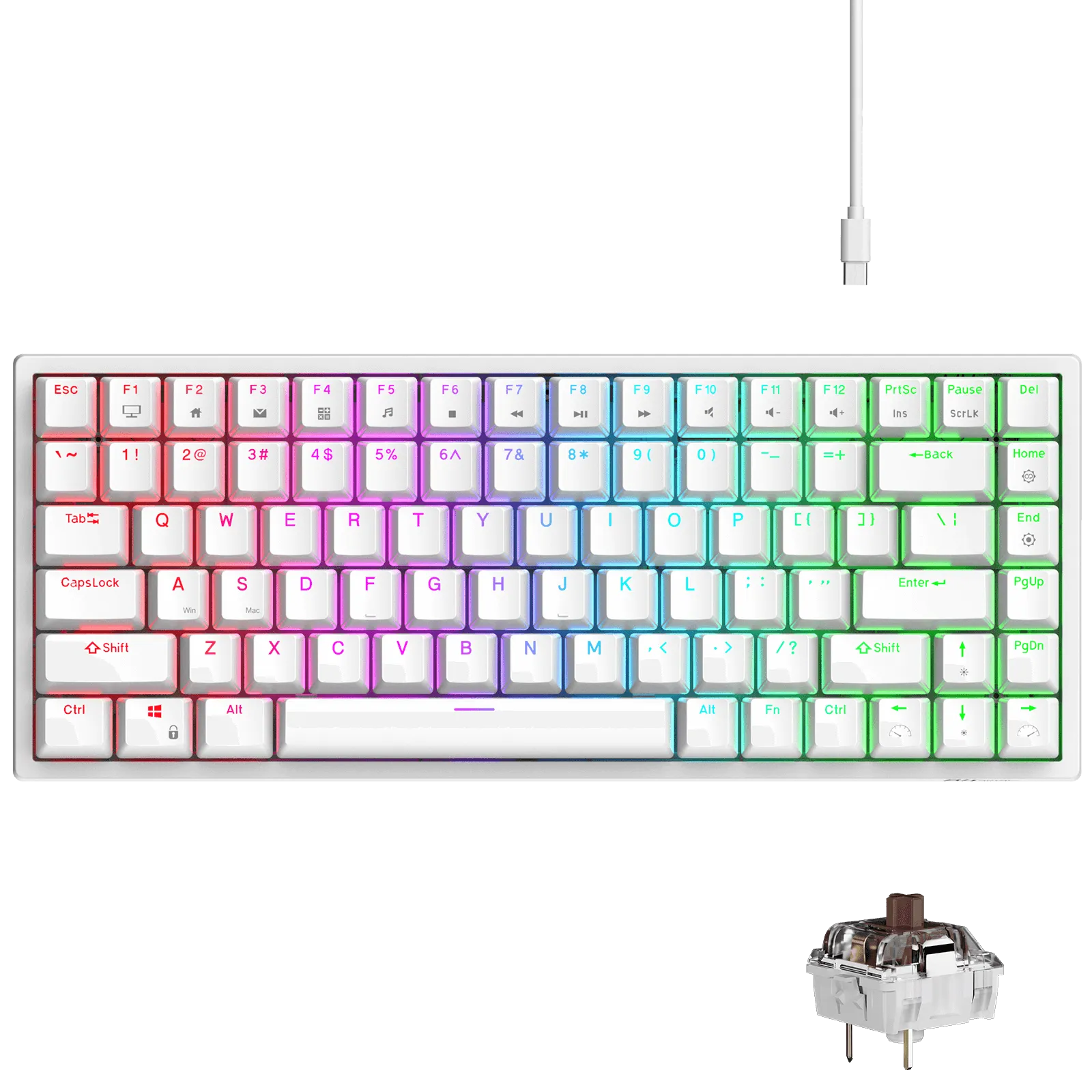RK84 75% Wired Mechanical Keyboard