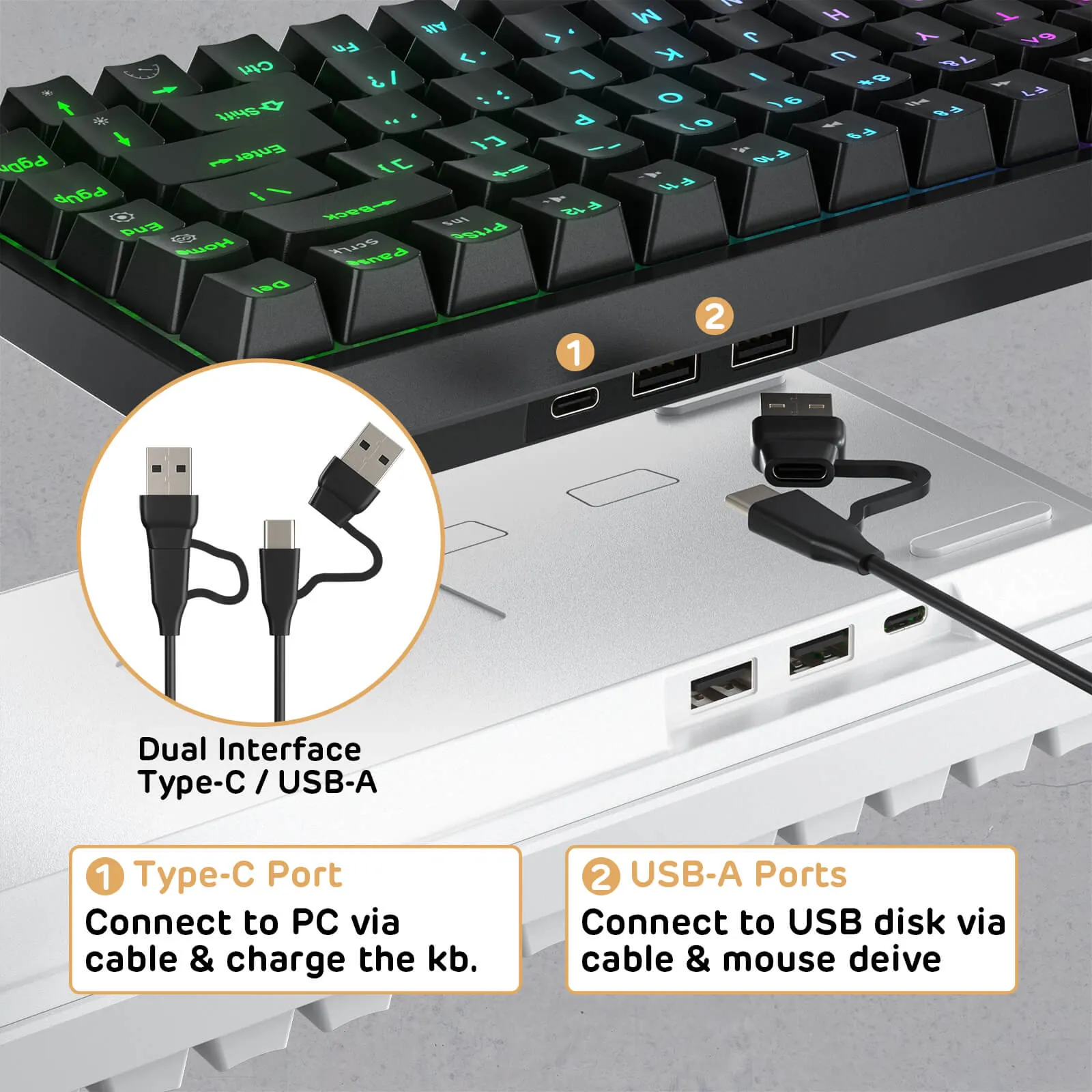 RK84 75% Wired Mechanical Keyboard
