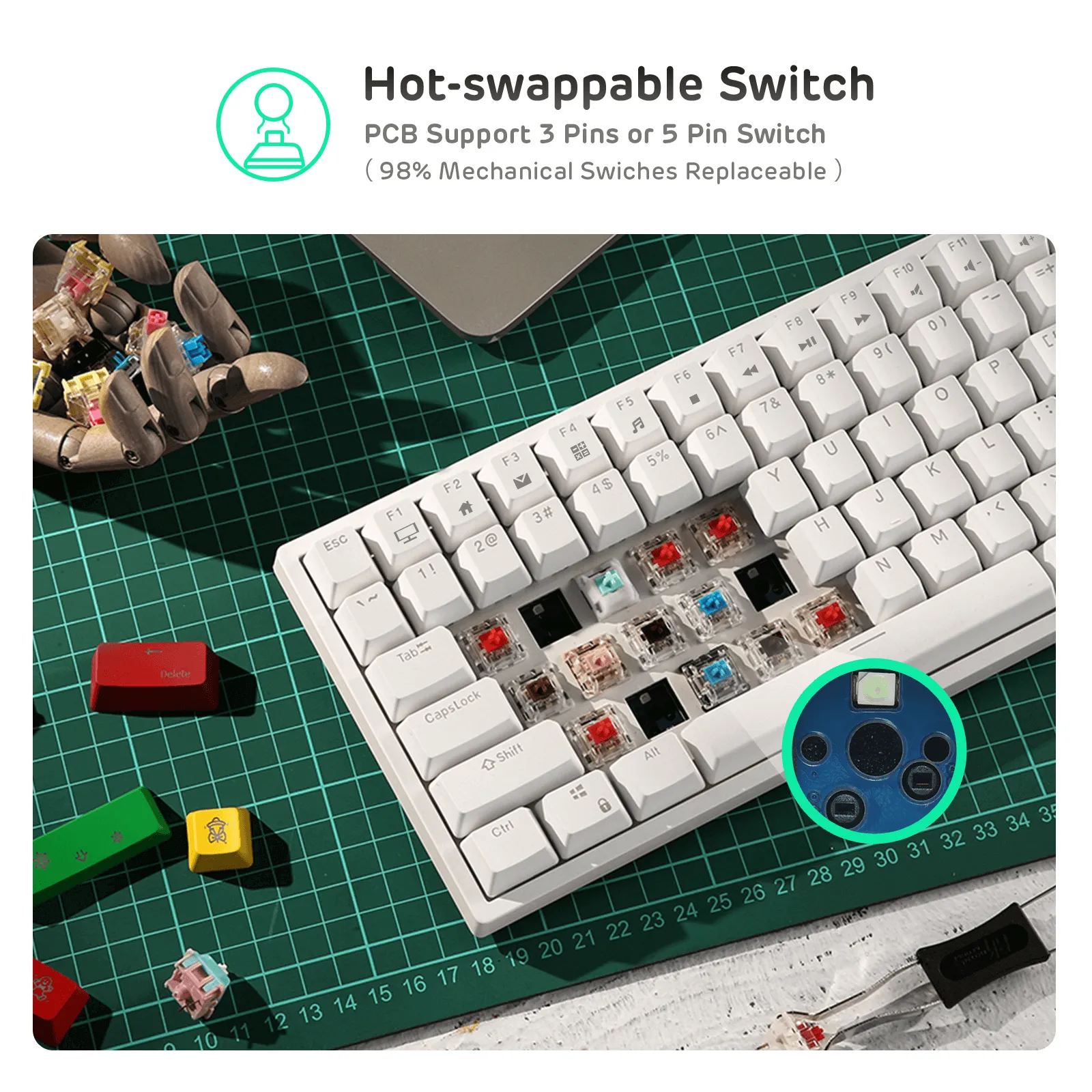 RK84 75% Wired Mechanical Keyboard