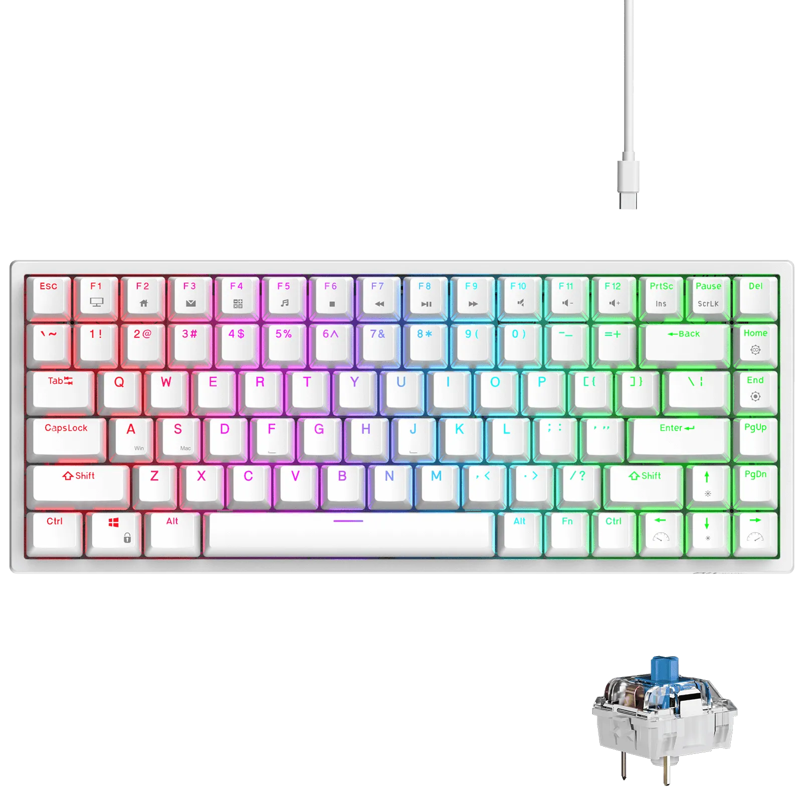 RK84 75% Wired Mechanical Keyboard