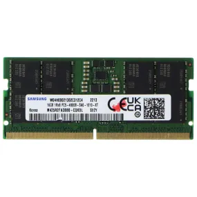 Samsung DDR5 (16GB) 4800MHz SODIMM 1Rx8 PC RAM Memory (M425R2GA3BB0-CQKOL)