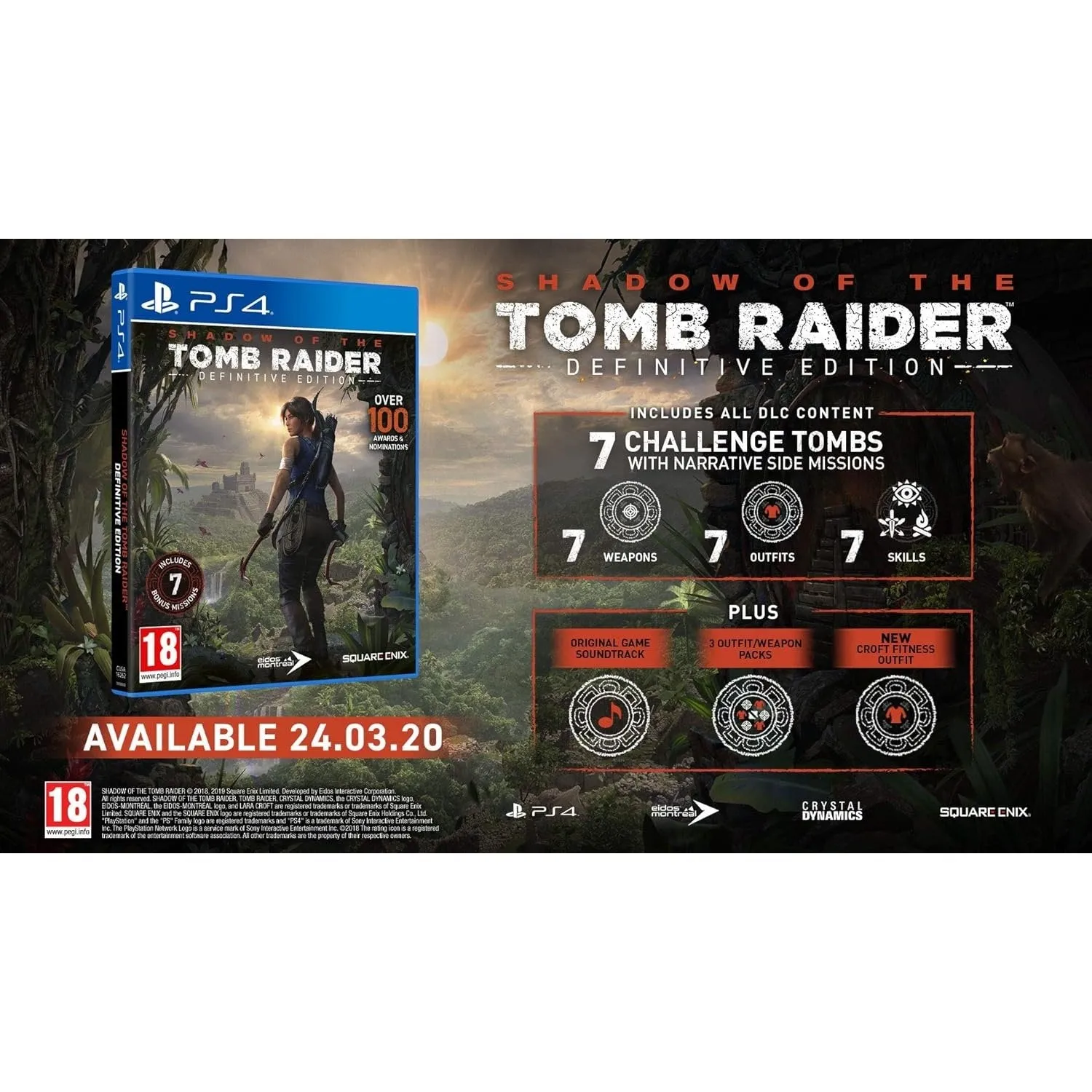 Shadow Of The Tomb Raider: Definitive Edition (Sony PlayStation 4)