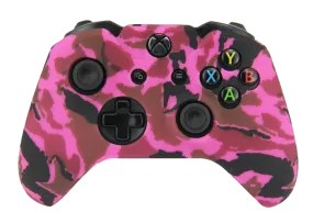 Silicone Cover For XBOX ONE Controller Skin Case Magenta Camo